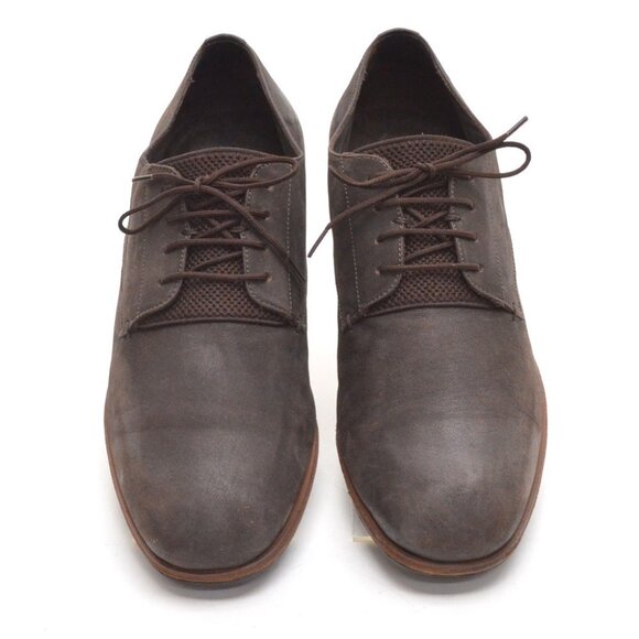 Men J. Wilton Blake Fatte a mano Brown Leather Oxfords 41 main image 3
